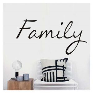 Sticker mural Family