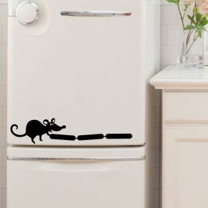 Sticker Cuisine mon frigo souris et saucisses