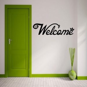 Sticker Welcome M1