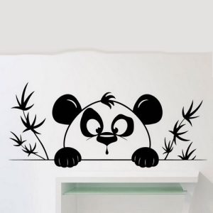 Sticker mural Panda