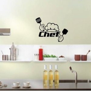 Sticker chef, outils cuisine