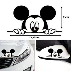 Stickers de voiture de dessin animé Mickey